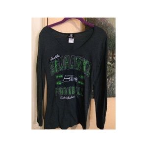 NFL Seahawks "vintage" style long-sleeve shirt